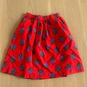 Hanna Andersson Chasing Summer Skirt with Strawberry Print